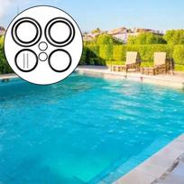 O-Ring Kit for 263054 Pool Sliding Valve and Related 263052 263053 For Push Pull Valves in Pool Equipment Service China Mainland