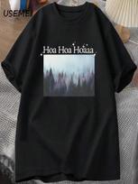 Funny Hoa Hoa Hoaaaa T-Shirt Wounisex unisex Unisex Heavy Cotton Tee Clothes Short Sleeve Round Tee Harajuku Oversized T Shirts S įvairiaspalvis