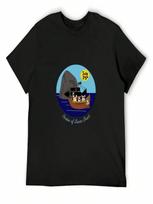 2020 - Pirates Of Cannon Beach T-Shirt Street Wear Basketball Graphic Tees Short Sleeve Tee unisex S įvairiaspalvis