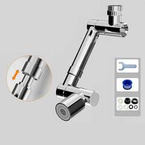 1440°Rotatable Faucet Aerator Bathroom Washbasin Tap Splash Filter Kitchen Faucet Extend Faucet Water Saving Bubbler Nozzle