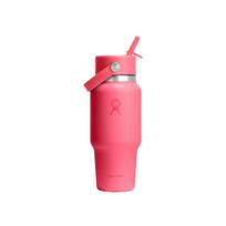 Hydro Flask Wide Mouth Flex Straw Cap Popstar Pink kelioninė gertuvė, 710 ml