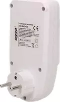 ORNO vatmetras su energijos skaičiuokle 230 V lizdui su LCD ekranu