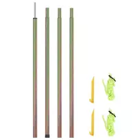 Uždangos nuo saulės stulpas, 250cm, galvanizuotas plienas