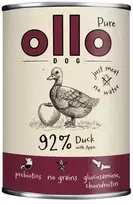 Šunų Maistas - OLLO Gryna Antiena su Obuoliu Drėgnas Maistas 400g Be Glitimo