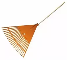 Bradas KT-CX20H 20 dantų ventiliatorinis grėblys 43 cm žolės lapams grėbti