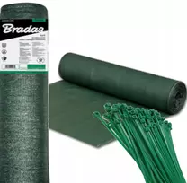 ŽALIAS ŠEŠĖLIO TINKLAS TVORAI 95% 160g 1x10m