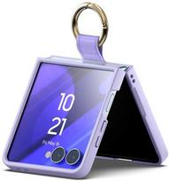 Mercury Gold Ring dėklas skirtas Samsung Galaxy Z Flip7 Lilac