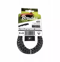 Krūmapjovės valas TWIST 1.6x15 BRADAS ZTS1615K