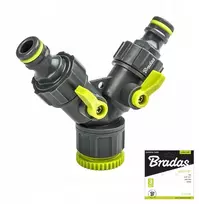 LIME LINE trišakis 3/4''x 1/2'' su 2 vožtuvais LE-02221K