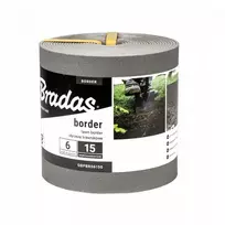Vejos apvadas BORDER 6m/15cm pilkas OBPGY06150