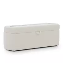Minkštas suoliukas Nello su daiktadėžė