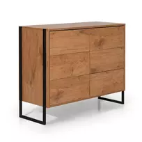 LOFT komoda 6S - Lancelot ąžuolas