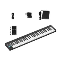 Sintezatorius Konix PH61S, 61 klavišo, Juodas
