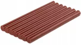 Karštų klijų pistoleto kasetės, rudos, 7 vnt., 11 x 150 mm, „DIY-GS1115BR/7“