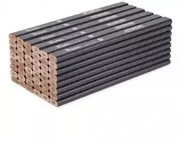 Statybinis pieštukas HB 180 mm OCTAGON 48 vnt. tamsiai pilkas DIY-PCWL2OC18DG/48D