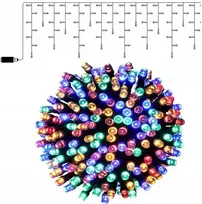 kalėdinių lempučių girlianda 100 LED ĮVAIRIŲ SPALVŲ