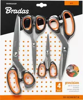 PRECISION universalus žirklių rinkinys, 4 vnt., „DIY-SC208/SET-B“