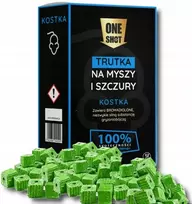 SHOT ONE NUODŲ KUBAS ŽIURKĖMS IR PELĖMS 1kg