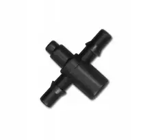 Dvipusė jungtis emiteriams ir lašintuvams 4 mm 25 vnt. DSK-5133L4