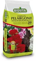 Biovita pelargonijų dirvožemis 20 l