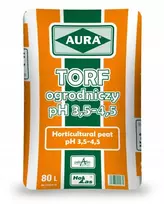 Sterlux rūgštinės durpės 3,5-4,5 80L AURA