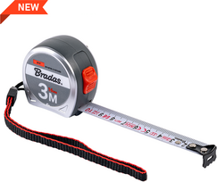 Bradas Matavimo ruletė 3 m / 16 mm „Pasidaryk pats“-MTWL12-0316/K
