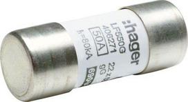 Hager Cilindrusis saugiklis BiWtz 22 x 58 gG 50A (LF550G)