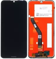 Dėklas Ekranas Huawei Y6 2019/Y6S 2019/Y6 Prime 2019/Y6 Pro 2019/Honor 8A/Honor 8A Pro su lietimui jautriu stikliuku juodas