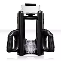 Fleshlight Quickshot Launch Juodas - Automated Intimate Device, 4 Modes