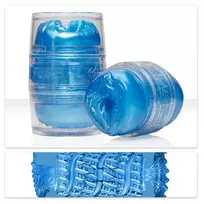 Mėlyna Fleshlight Quickshot Alien Mėlyna Compact Intimate Device
