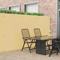 Sodo tvora, dvipusė, geltona, 1,8x3 m, PVC