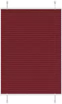 Klostuotos žaliuzės, bordo spalvos, 95x100 cm, audinys, plotis 94,4 cm, poliesteris