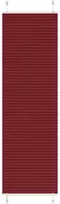 Klostuotos žaliuzės, bordo spalvos, 65x200 cm, audinys, plotis 64,4 cm, poliesteris