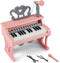 Koduva 25 Klavišų Mini Pianinas Vaikams su Mikrofonu