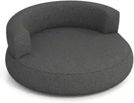 Koduva Didelė pripučiama pilka sofa