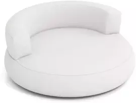 Koduva Didelė pripučiama balta sofa