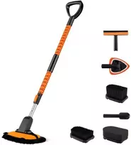 Koduva 132 cm automobilio plovimo šepetys oranžinis