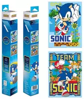 Pyramid Sonic The Hedgehog Poster Set (52x38cm)