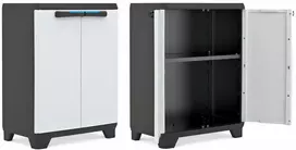 TV staliukas KETER SPINTELĖ LINEAR ŽEMA 68x39x90cm IT