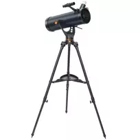Outsunny Veidrodinis teleskopas, 114 mm objektyvas, 2 okuliarai, ieškiklis, aliuminis, tamsiai mėlynas