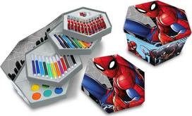 Spider-man 51 dalių meninis rinkinys hexagonalinėje dėžutėje