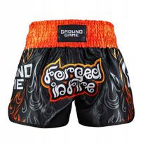 Ground Game Muay Thai šortai Flames dydis S