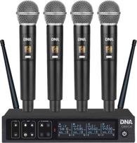 No Name DNA QMIC4 wireless microphone with 4 handheld transmitters