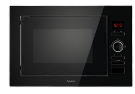 Amica AMMB25E3GB Įmontuojama mikrobangų krosnelė 25 l 900 W Juoda