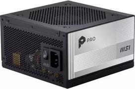 MSI PRO A850PL PCIE5 850 W 120 mm 80 Plus Platinum aPFC maitinimo blokas