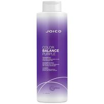Joico Color Balance Purple Shampoo - violetinis šampūnas šviesiems ir žiliems plaukams, 1000 ml