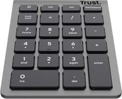 Trust Xalas numeric keypad Laptop/PC RF Wireless Silver