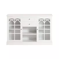 Bufetas su 2 Stalčiais | Elegantiška ir Talpi Vitrina