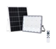 LED prožektorius su saulės moduliu FOCUS LED/100W/15000 mAh 3,2V 6000K IP65 + nuotolinis pultas