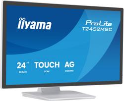 IIYAMA  T2452MSC-W2AG computer monitor 61 cm (24") 1920 x 1080 pixels Full HD LED Touchscreen White | 588509  | 4948570127252